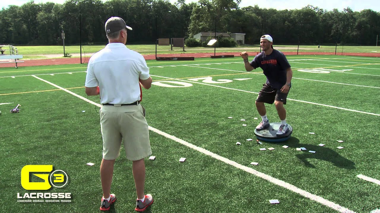 Lacrosse Goalie Drill - Playing Cards