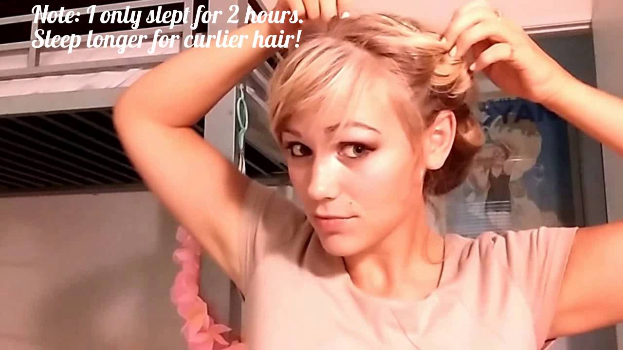 Five Minute Headband Curls