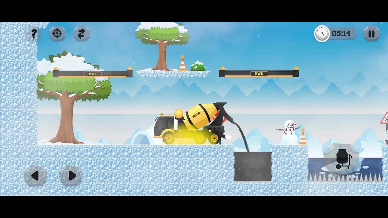 Construction World 2 game snow level 91 complete ✅ #gaming #construction #india #america 