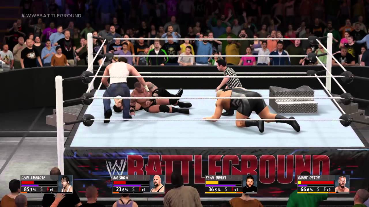 WWE 2K16 - Fatal 4-Way for the Hardcore Championship