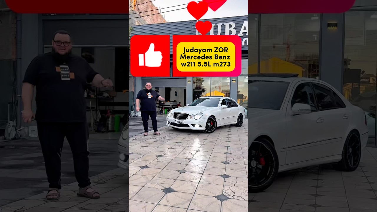 ❤️&zwj;🔥Идеальный и дорогой Mercedes Benz w211 5.5L m273
