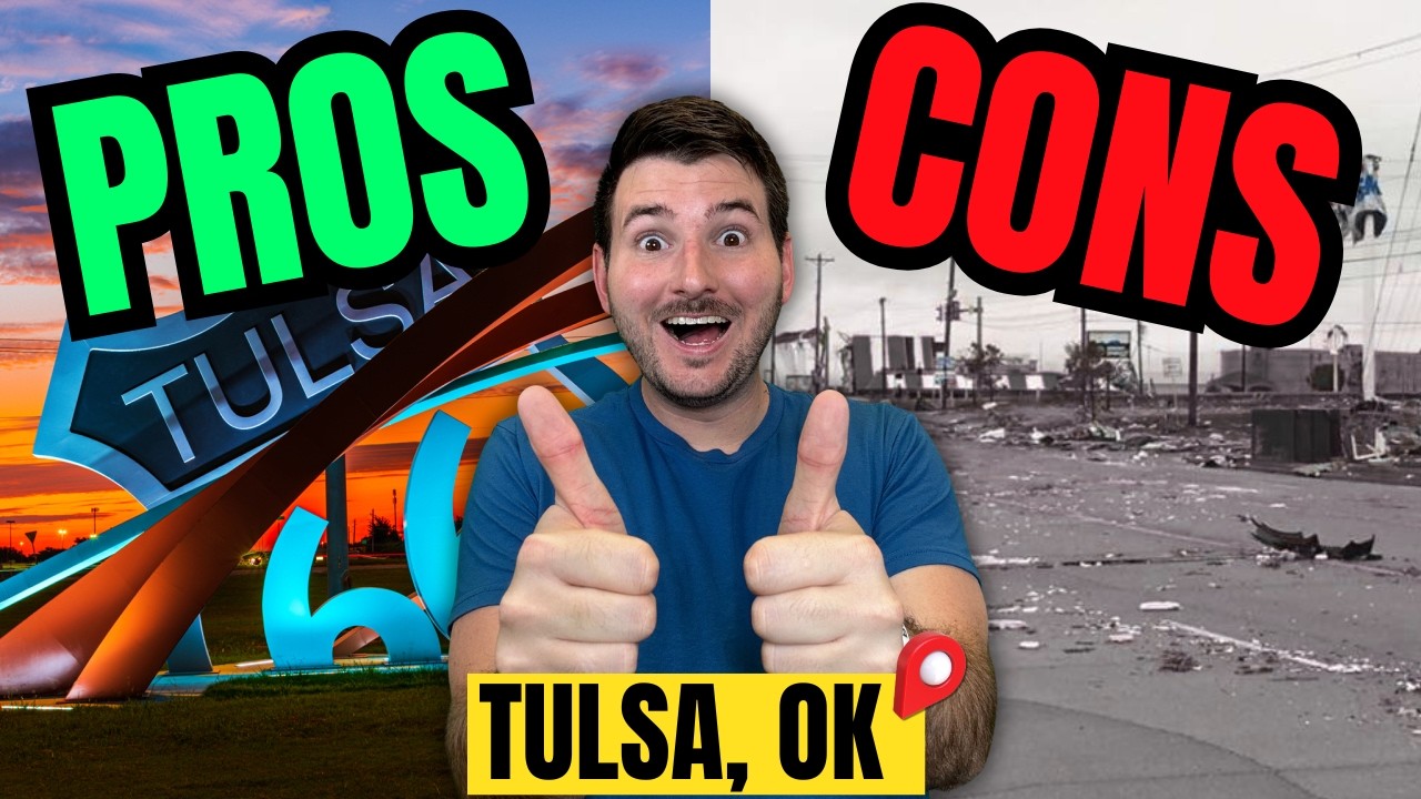 Плюсы и минусы жизни в Талсе, Оклахома! [Посмотрите перед переездом!🚨]