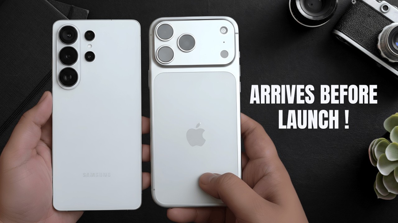 Galaxy S 26 Ultra HANDS ON ! Vs iPhone 17 Pro Max Design