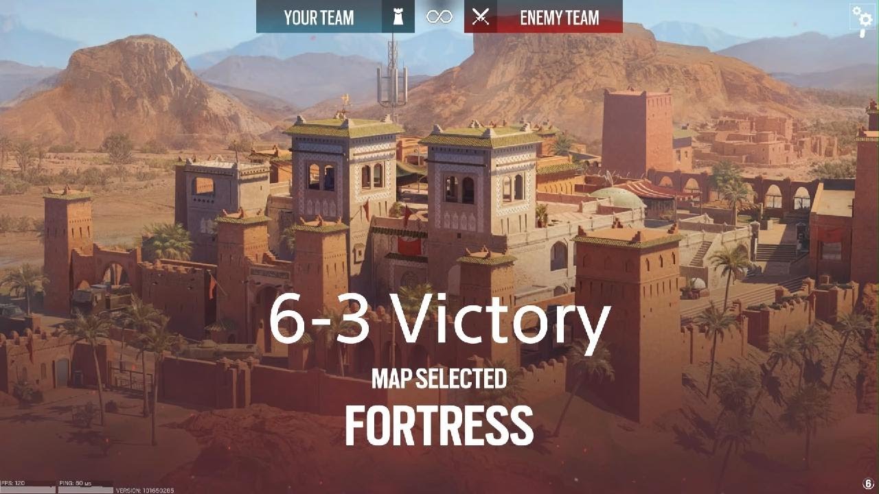 R6 with Billos Fortress Ranked 6-3 Victory