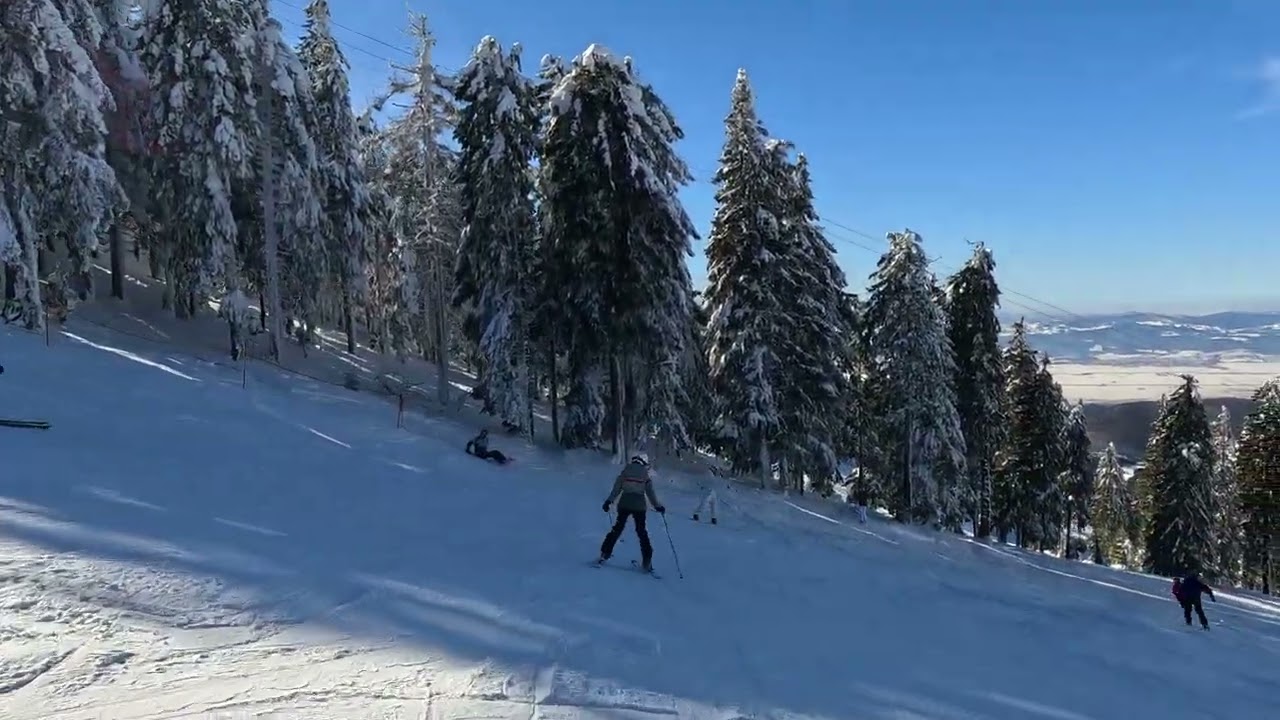 Ski in Poiana Brasov - Partia Sulinar - Andreea, Februarie 2023