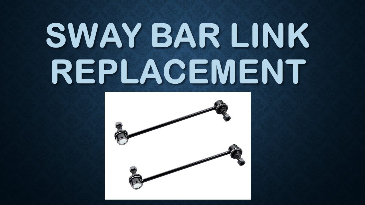 Replacing Sway Bar Links on Toyota Matrix/Pontiac Vibe