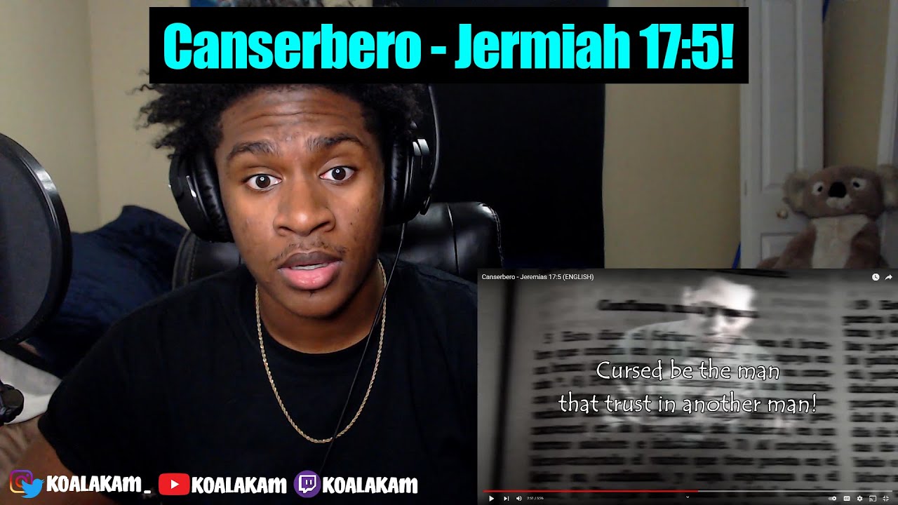 this will wake you up... Canserbero - Jeremías 17:5 (English Subtitles) | reaction