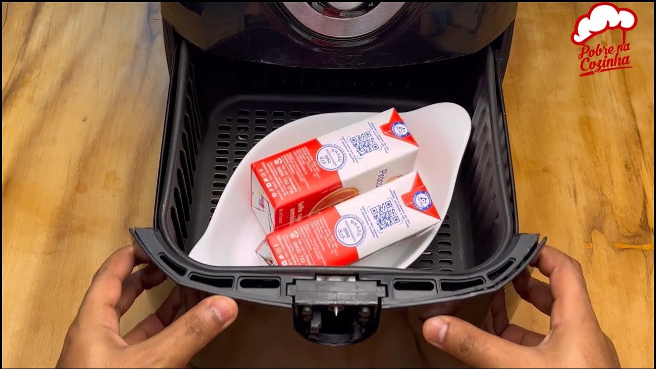 coloque leite condensado na air fryer, e você não vai querer fazer de outro jeito