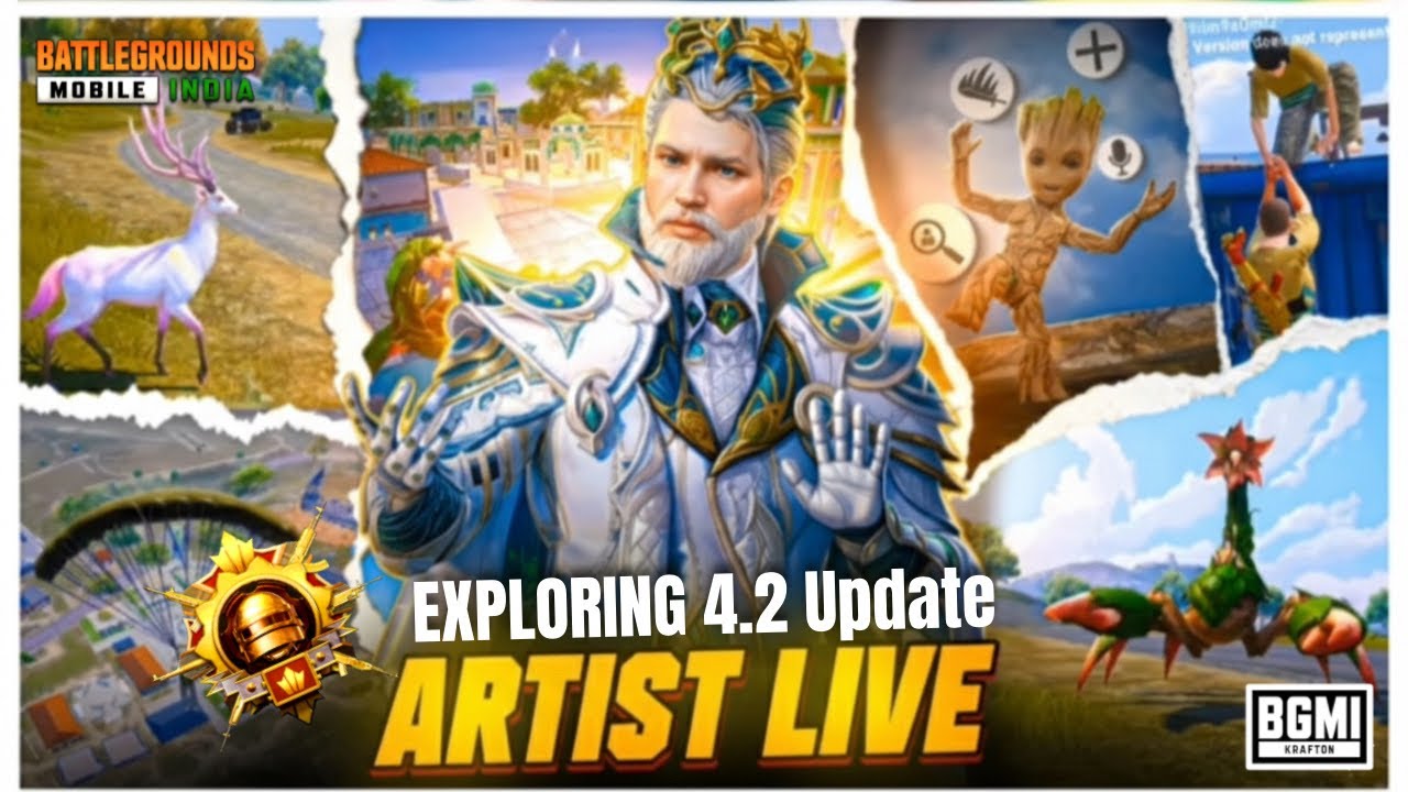 4.2 update gameplay 🍃 #roadto1ksubscribers # #bgmitamillive #artistyt #newupdate