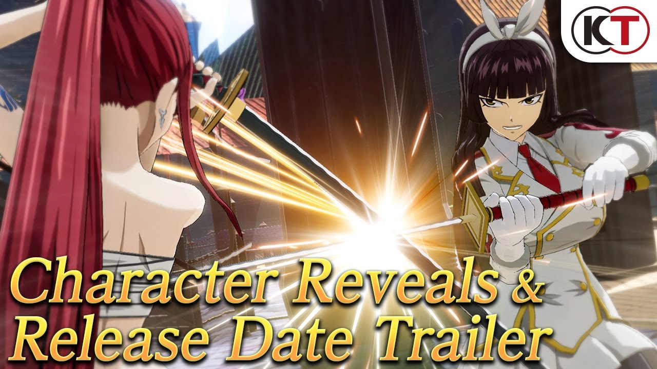 FAIRY TAIL &ndash; Character Reveals & Official Release Date Trailer