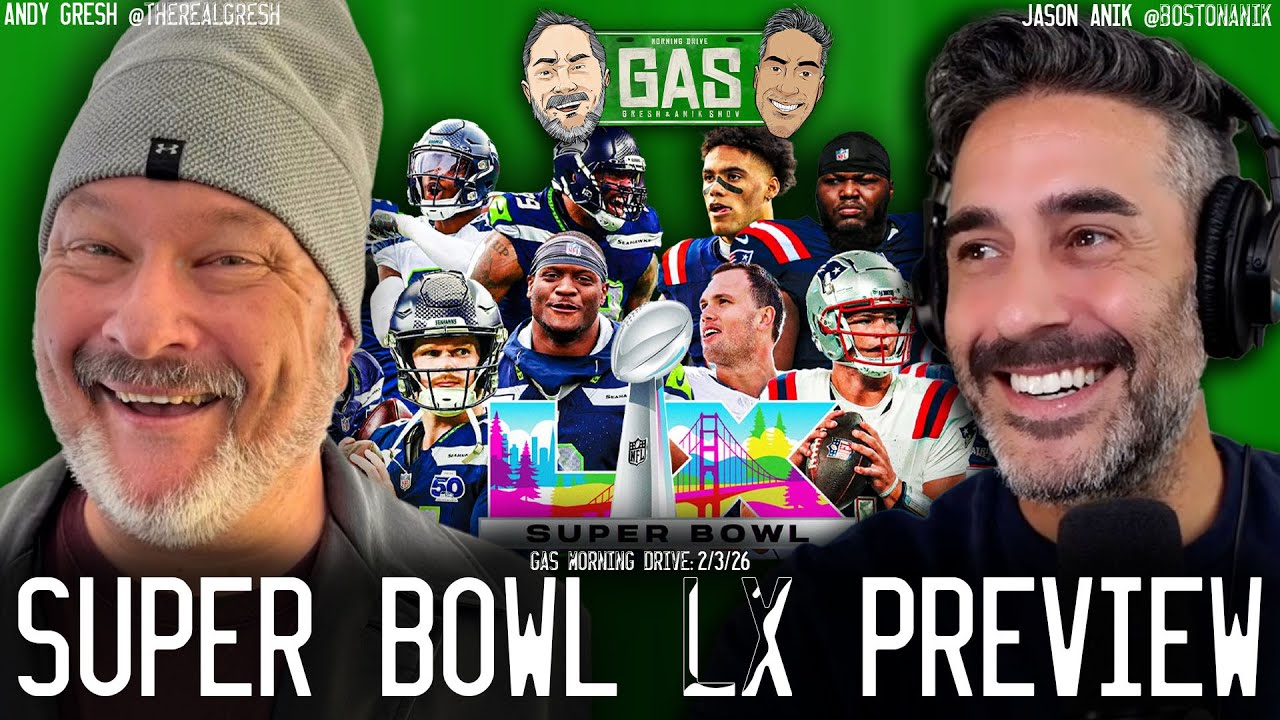 LIVE: Super Bowl LX Preview + Kraft & Belichick HOF SNUB Reaction and UFC 325 Recap | Gresh & Anik