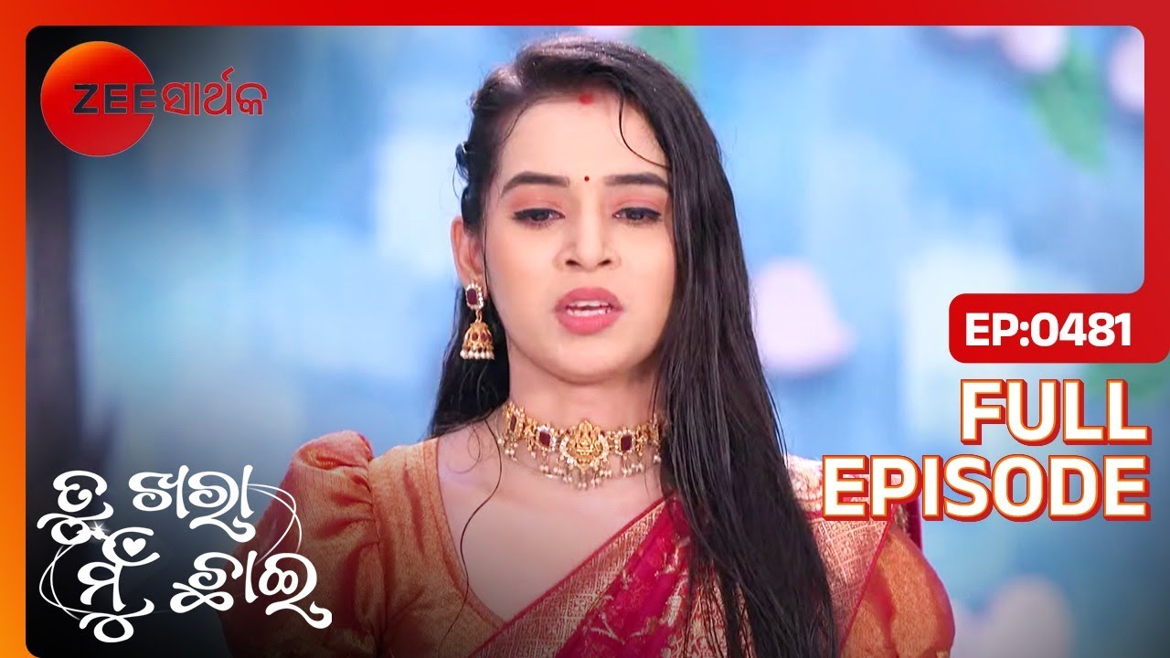 Manini AJ କୁ କେମିତି ବାଟ କୁ ଆଣିବ? | Tu Khara Mun Chaai | Full Ep - 481 | Zee Sarthak