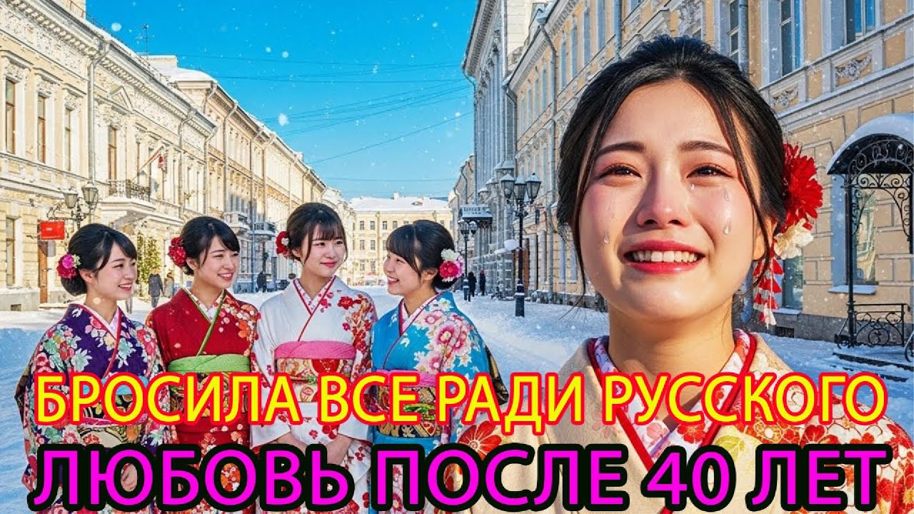 Японцев удивило, что японка решила выйти замуж за русского, вызвав шум по всей Европе и Азии