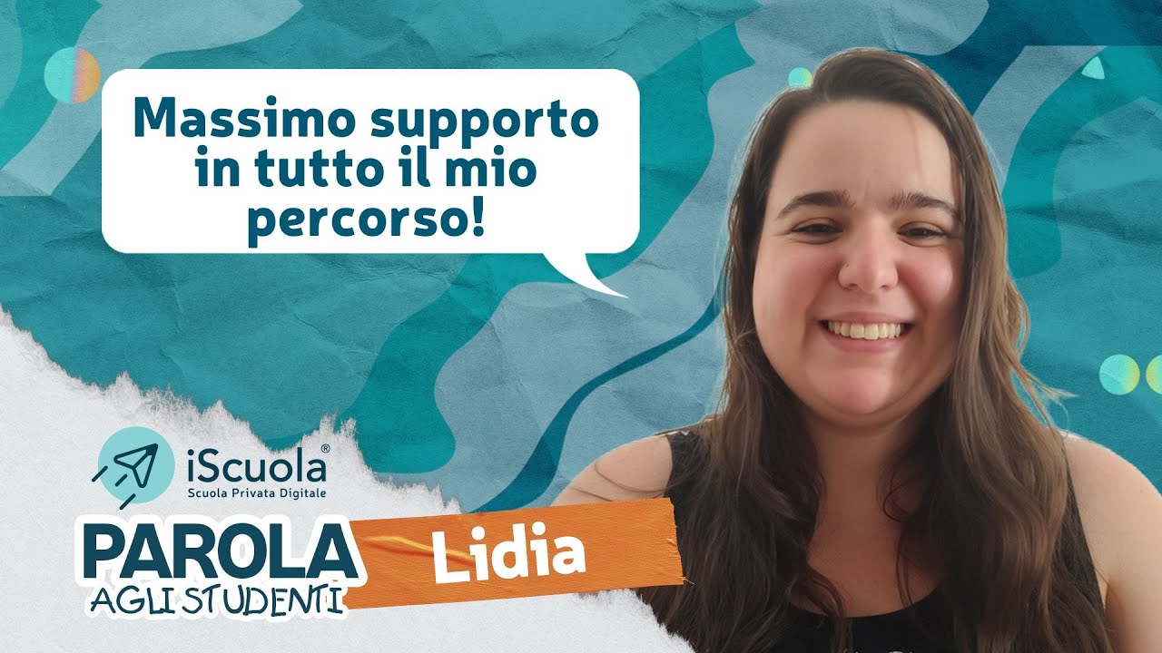 DIPLOMA ONLINE per lavoratori: Lidia lavora e si diploma con iScuola