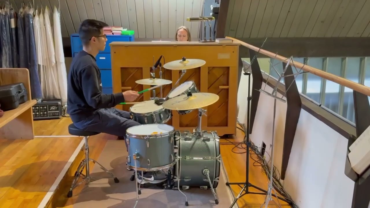 Pass It On DRUMS & PIANO (Kurt Kaiser) #drumsandpiano #passiton