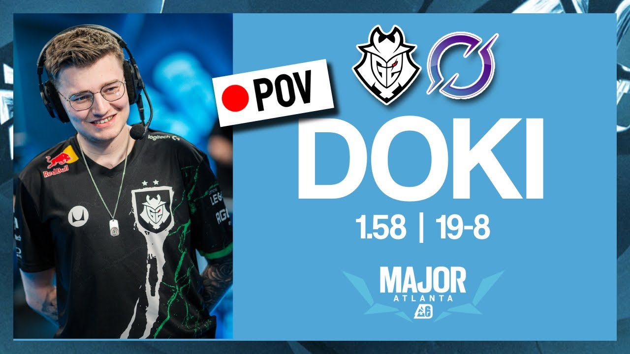 Doki POV | G2 v DarkZero | Major Atlanta | Play-Ins Day 2