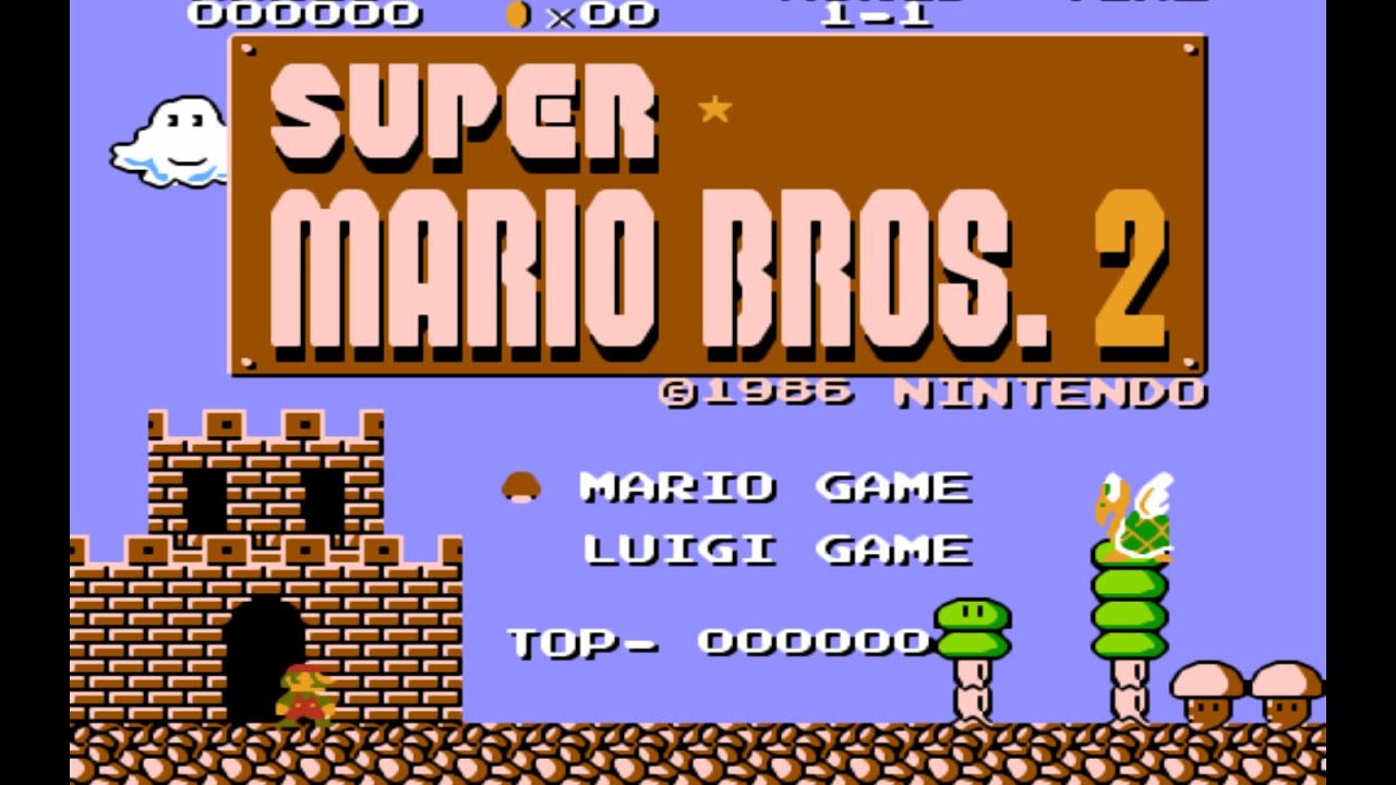 Super Mario Bros. 2 The Lost Levels | Full Game