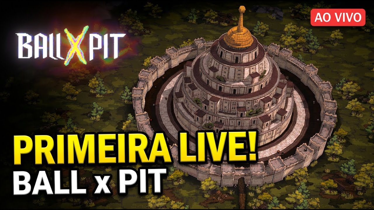JOGANDO BALL x PIT PELA PRIMEIRA VEZ! (live)