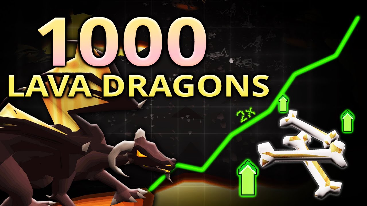 Добыча с 1000 лавовых драконов ☠️