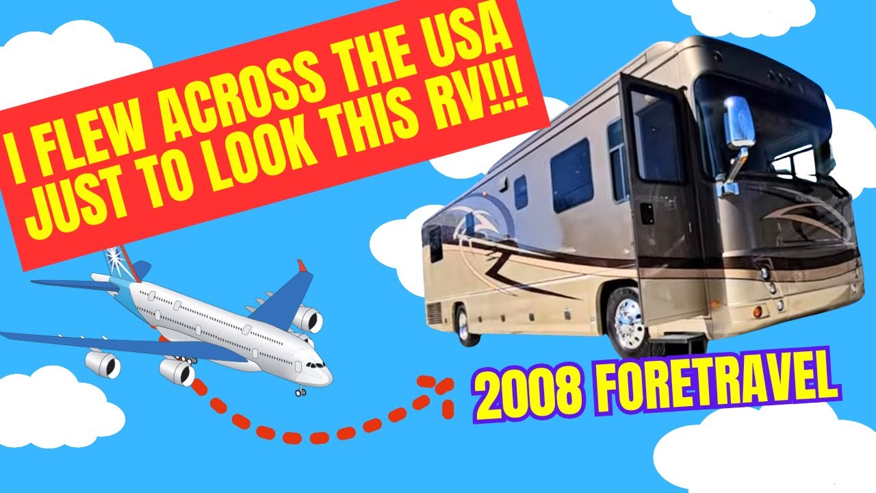 2008 Foretravel Nimbus 338: High Ceilings and a Great Galley!! A Quick Look!!