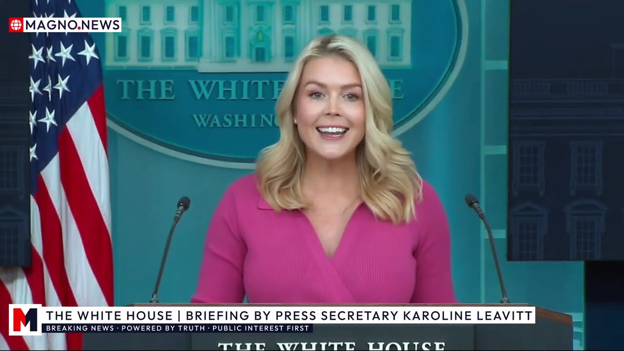 🇺🇸 Press Secretary Karoline Leavitt Faces Legacy Media Reporters at White House Briefing [LIVE]