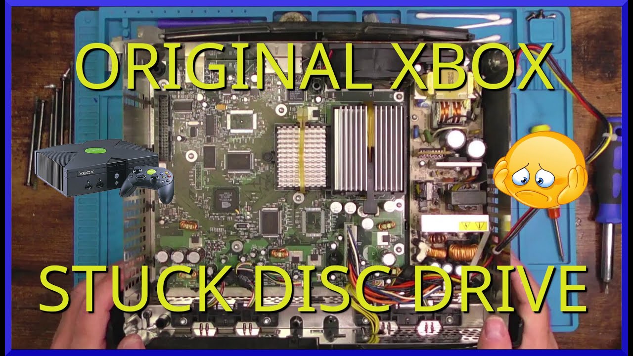 Can I Fix it?  OG Xbox console 1.0-1.1.  Disc tray stuck....