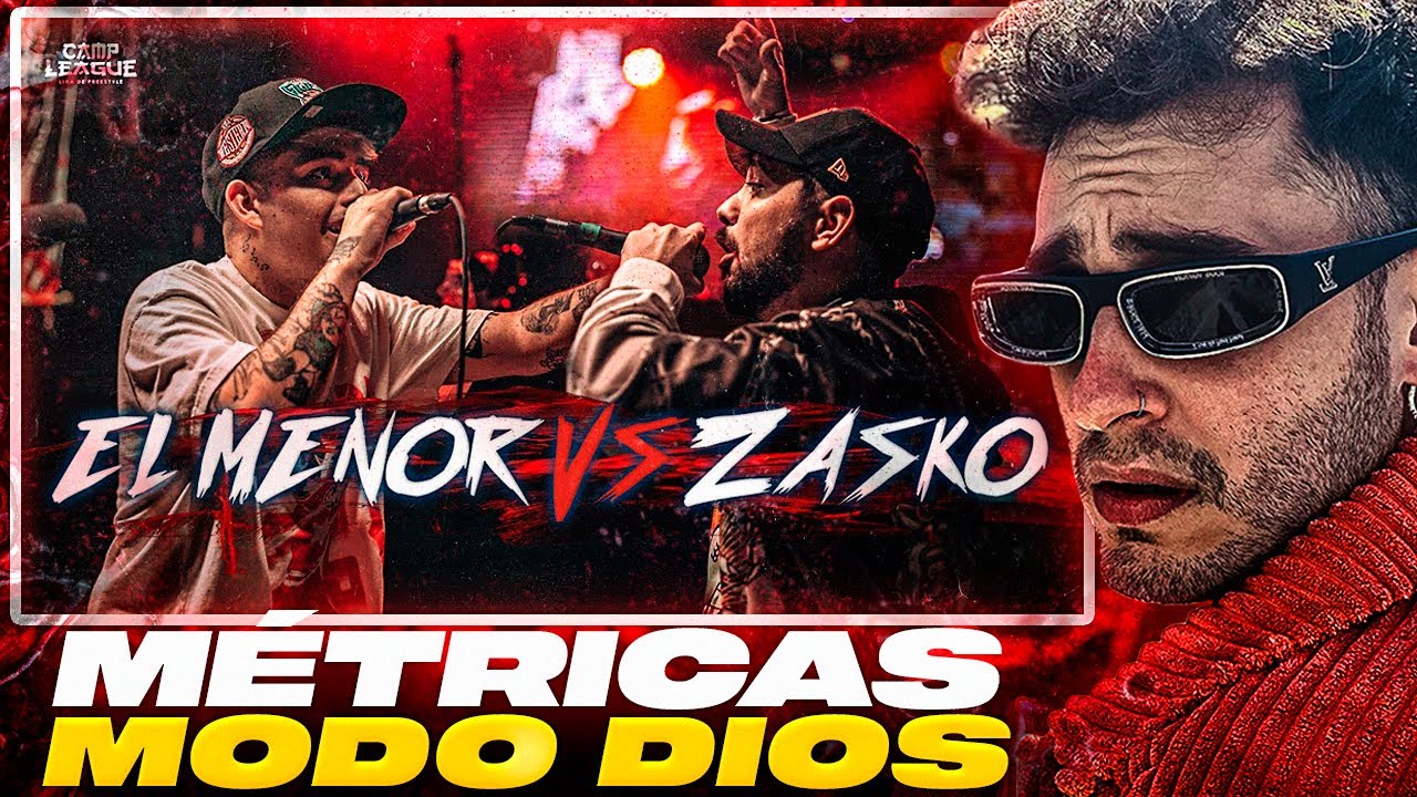 LOCURA 😲 BLON REACCIONA A EL MENOR VS ZASKO 🔥 CAMP LEAGUE