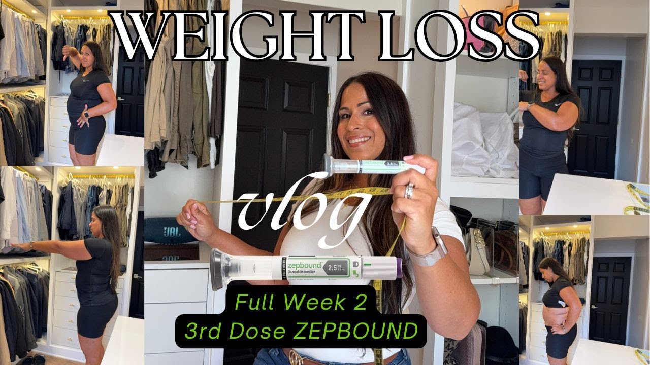 Zepbound Week 2 Results | GLP-1 Weight Loss Journey, Third Shot, Symptoms & Measurements
