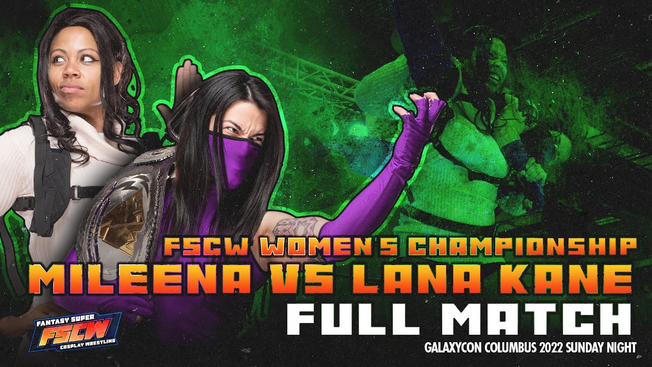 FSCW WOMEN'S CHAMPIONSHIP- Mileena (C) [Diamante] Vs Lana Kane [Savannah Evans] (FULL MATCH)