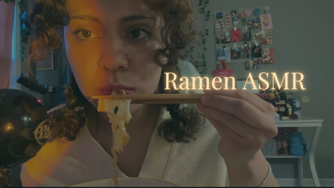 ASMR Ramen // Eat with me Vlog‧ 𓍢ִ໋ ׂ 🍜𓈒 ⋆ ۪