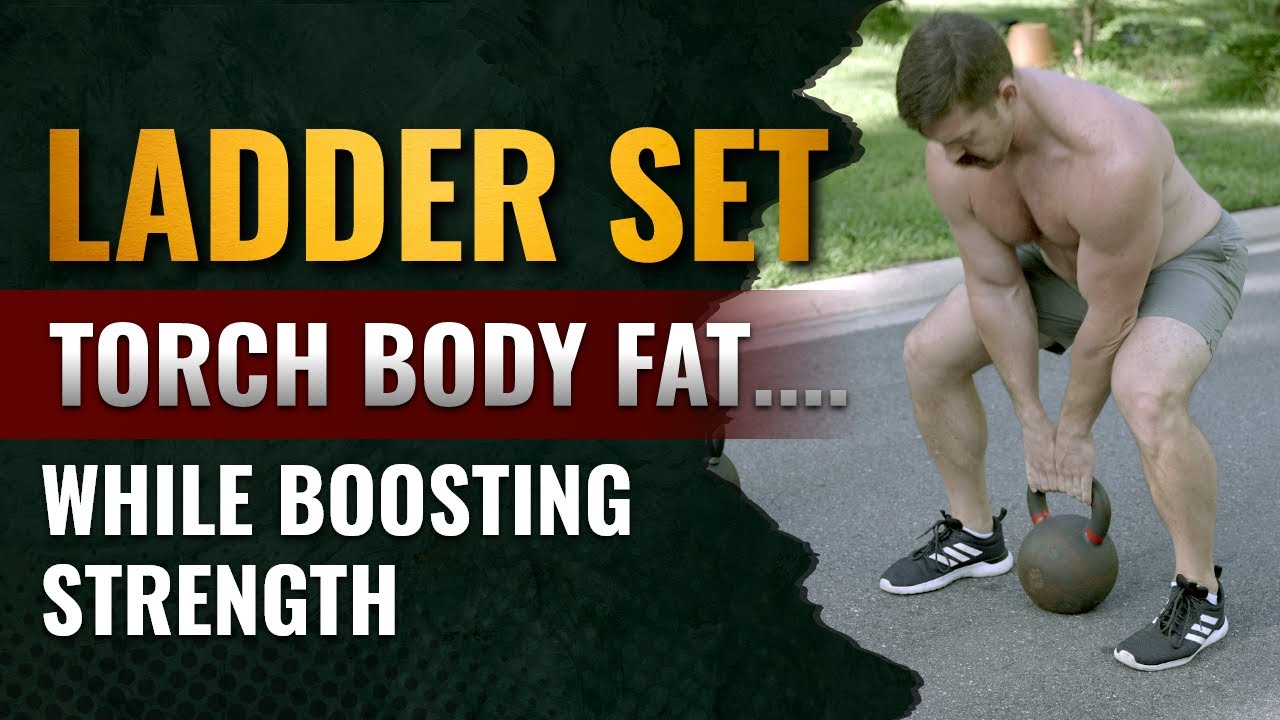 Hitting a Strength & Fat-Loss Plateau? Do This Lower Body Kettlebell Ladder Set! | Chandler Marchman