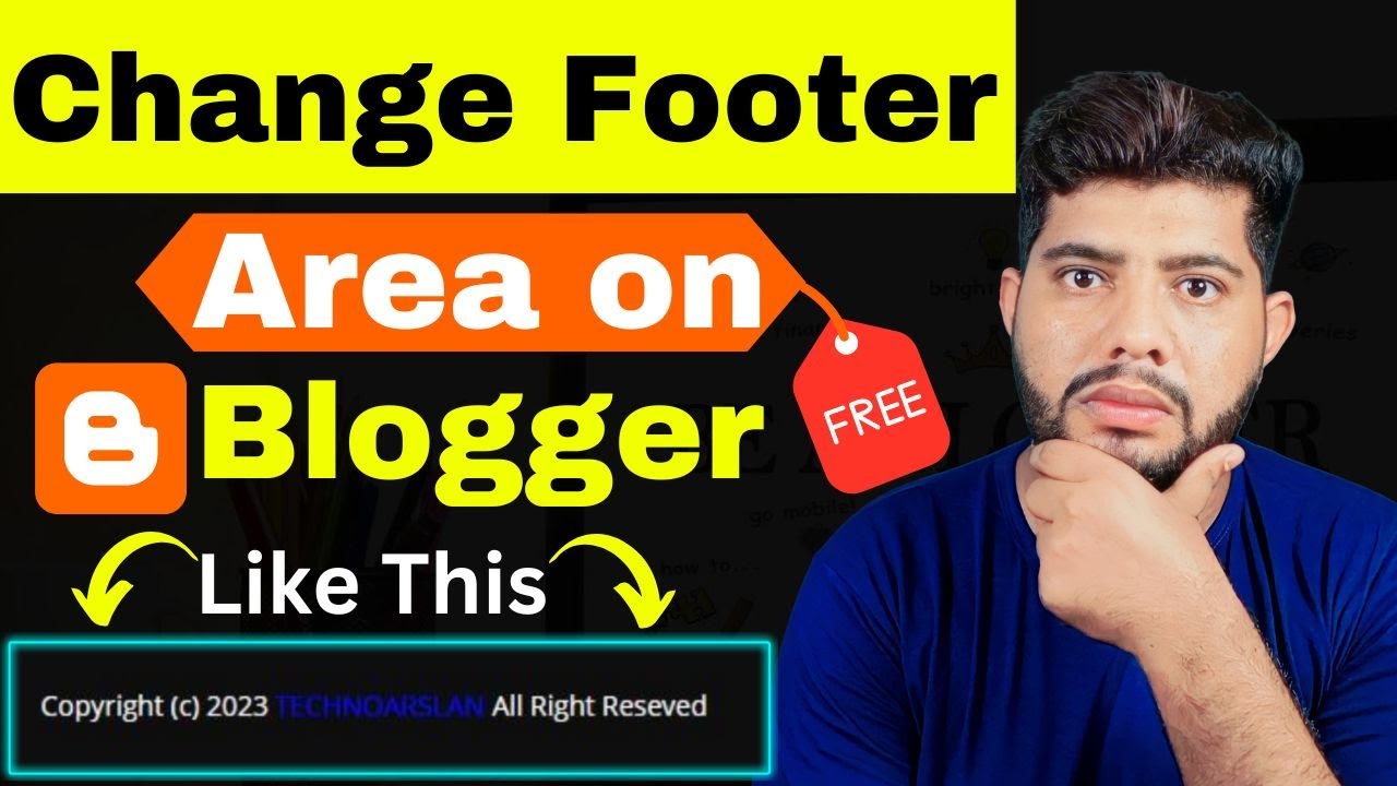 how to remove footer credit link from blogger template  remove footer credit