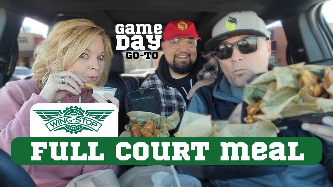 WingStop Full Court Meal 🐓🏀 Featuring 2Cent Chick & The Endorsement | Chowing & Chatting!