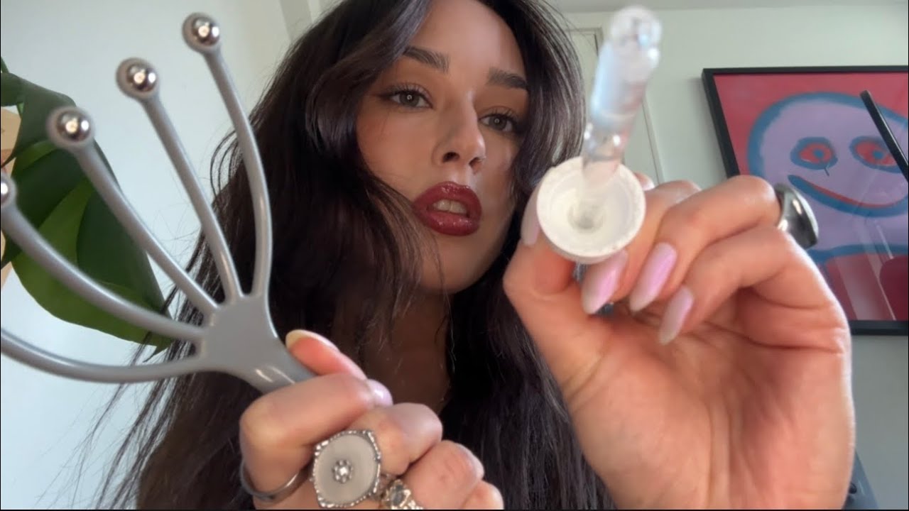 [ASMR] face & head massage 💆🏻&zwj;♀️ (skin care, fast & aggressive personal attention)