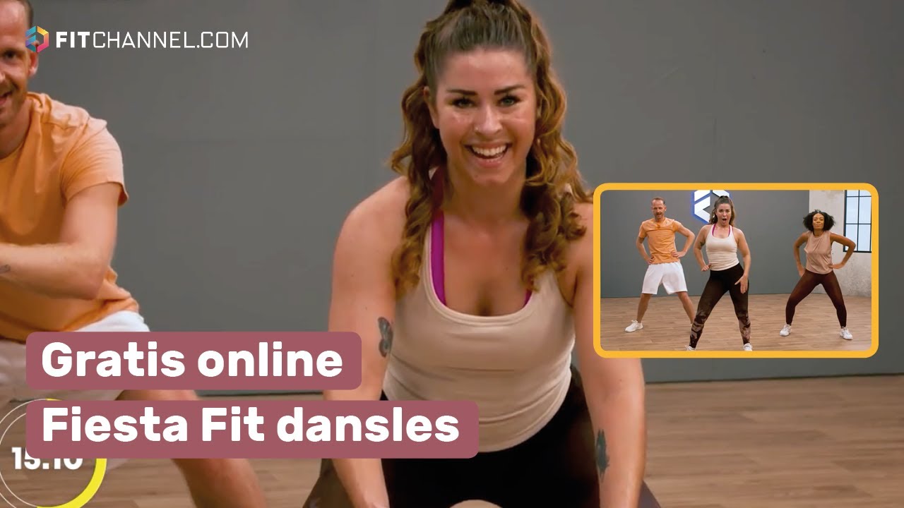 Gratis online Fiesta Fit dansles met Kiaya Maessen | Fitchannel