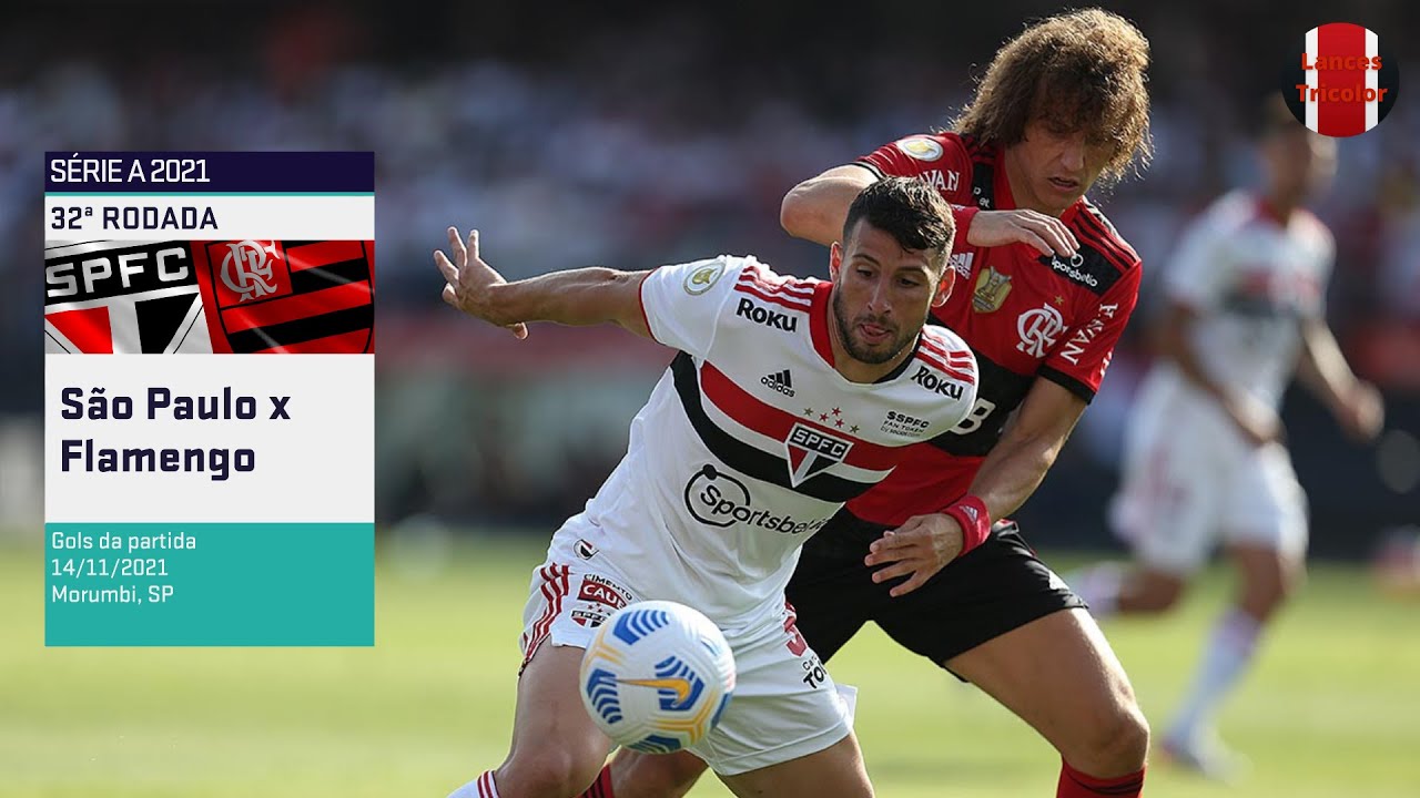 Gols - São Paulo 0x4 Flamengo - 32ª Rodada Brasileirão 2021 - Premiere Full HD