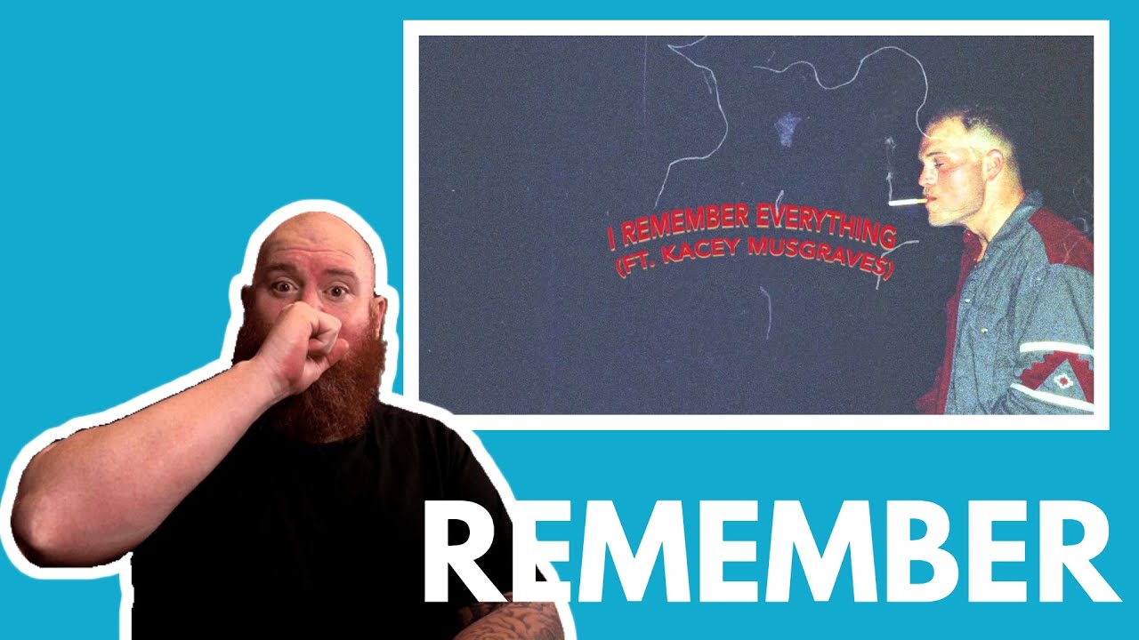 ZACH BRYAN ft. Kacey Musgraves | I Remember Everything Reaction