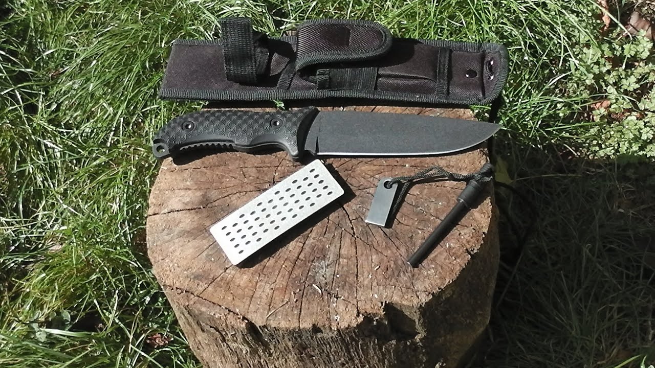 SCHRADE SCHF38 {BUSHCRAFT KNIFE}