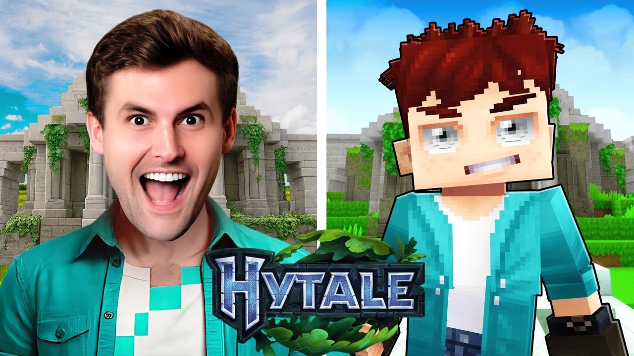 MINECRAFT 2 PELA PRIMEIRA VEZ!! ( HYTALE)