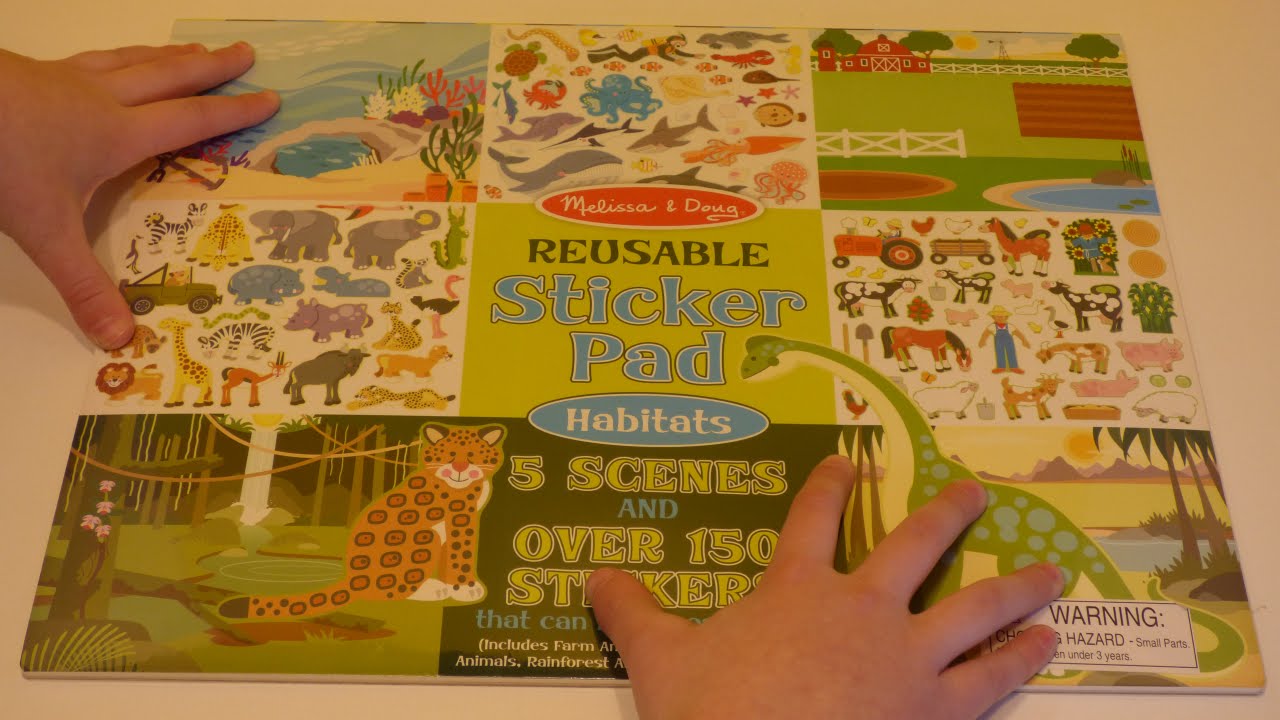 Melissa and Doug Dinosaurs Stickers Book
