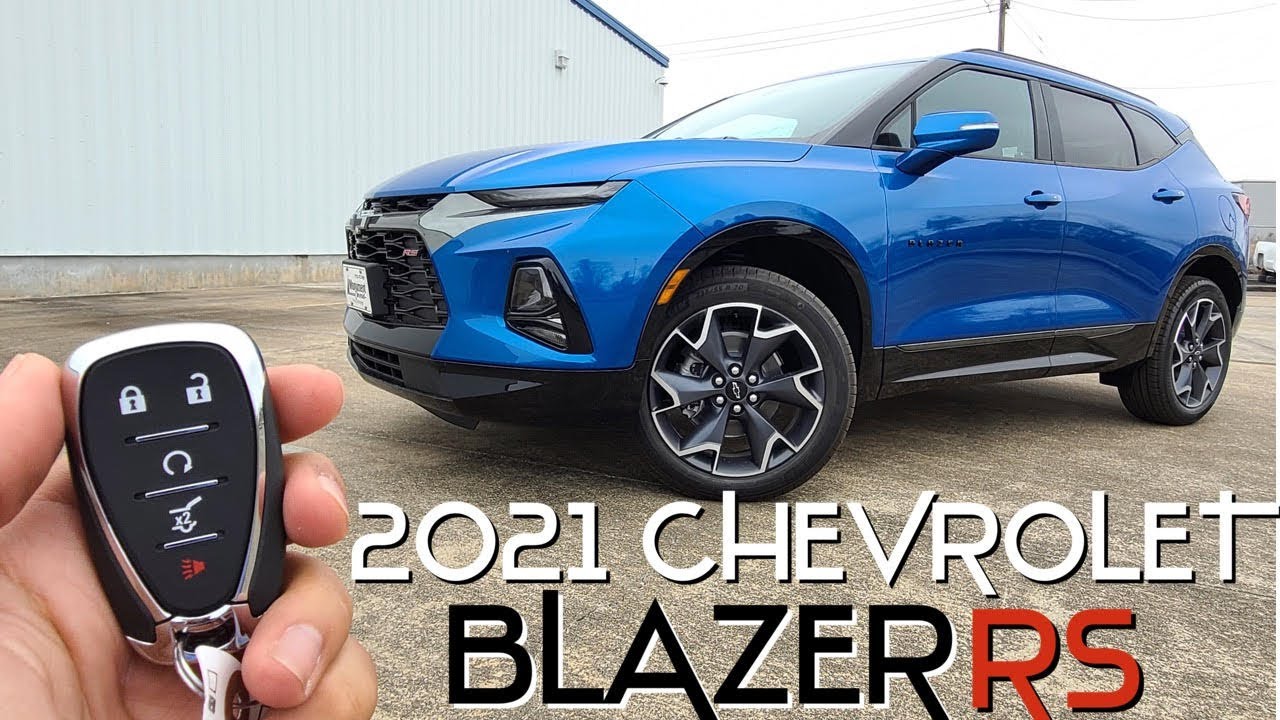 2021 Chevrolet Blazer RS: Start up & Full Review