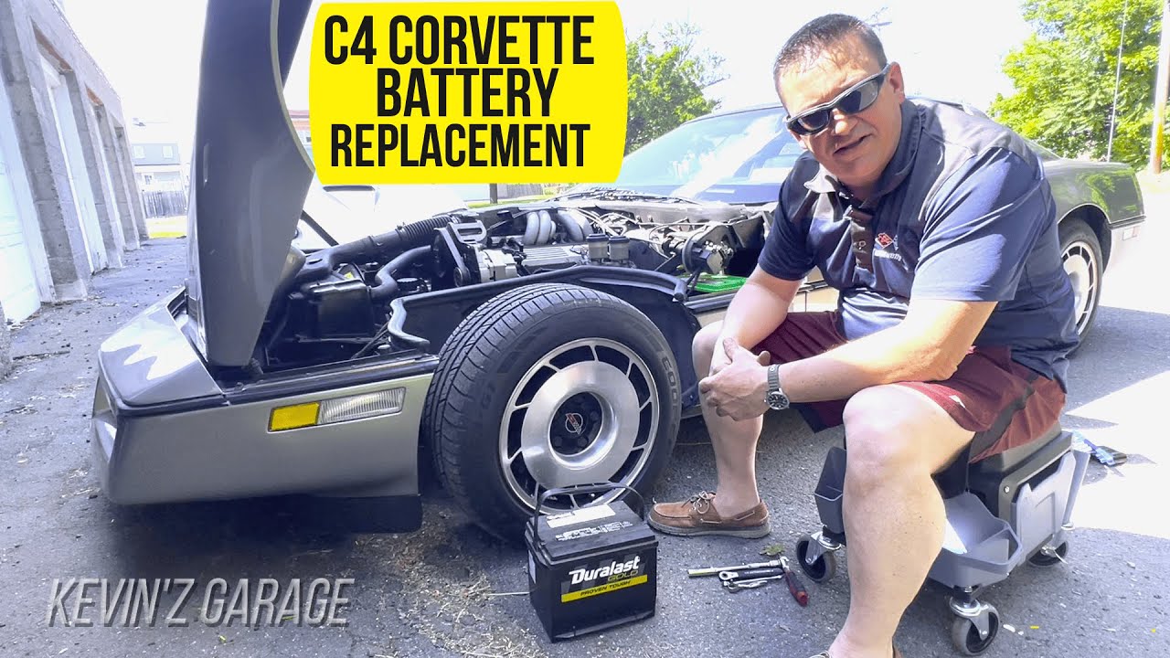 Замена аккумулятора C4 Corvette за 5 минут!🧰😎