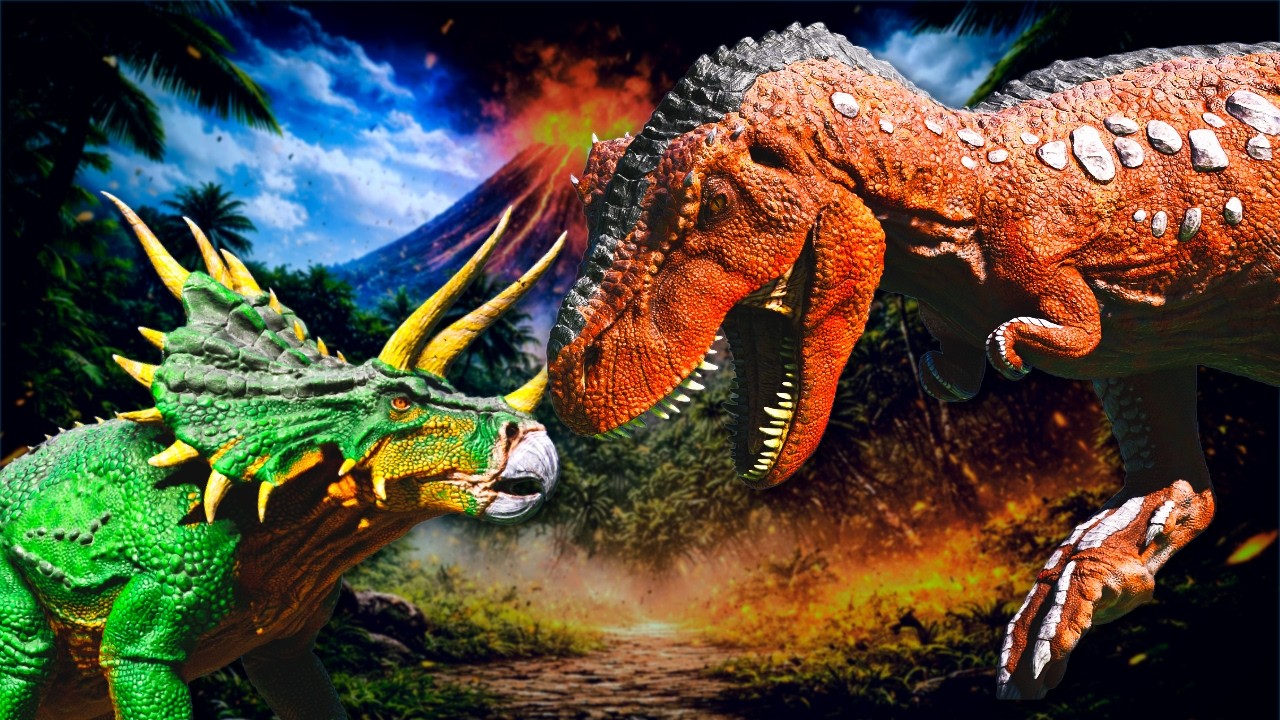 ARK Ascended Battle Simulation: Herbivores vs Carnivores!
