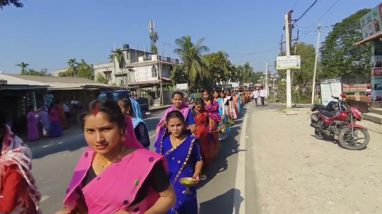 Cultural rally/Morowa Anandaram Baruah higher secondary school/17 Dec 2025