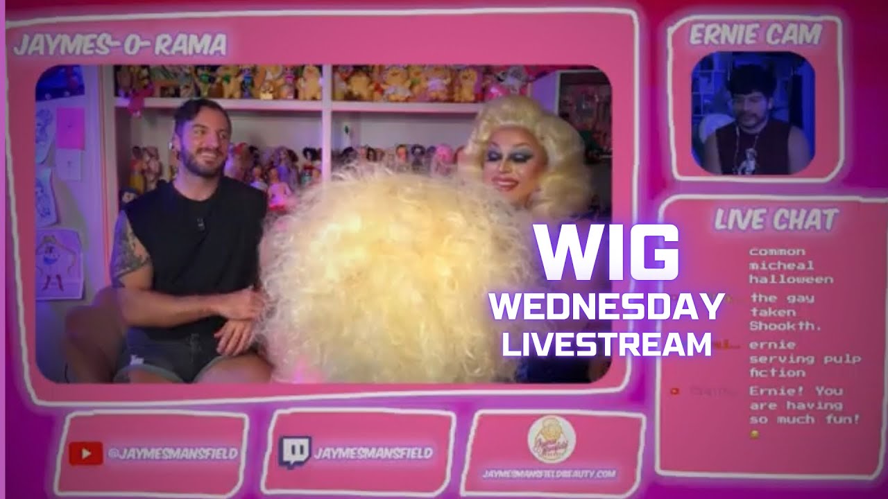 Wig Wednesday: Styling the Vintage Splendor (Blonde) Premium Wig by Jaymes Mansfield Beauty