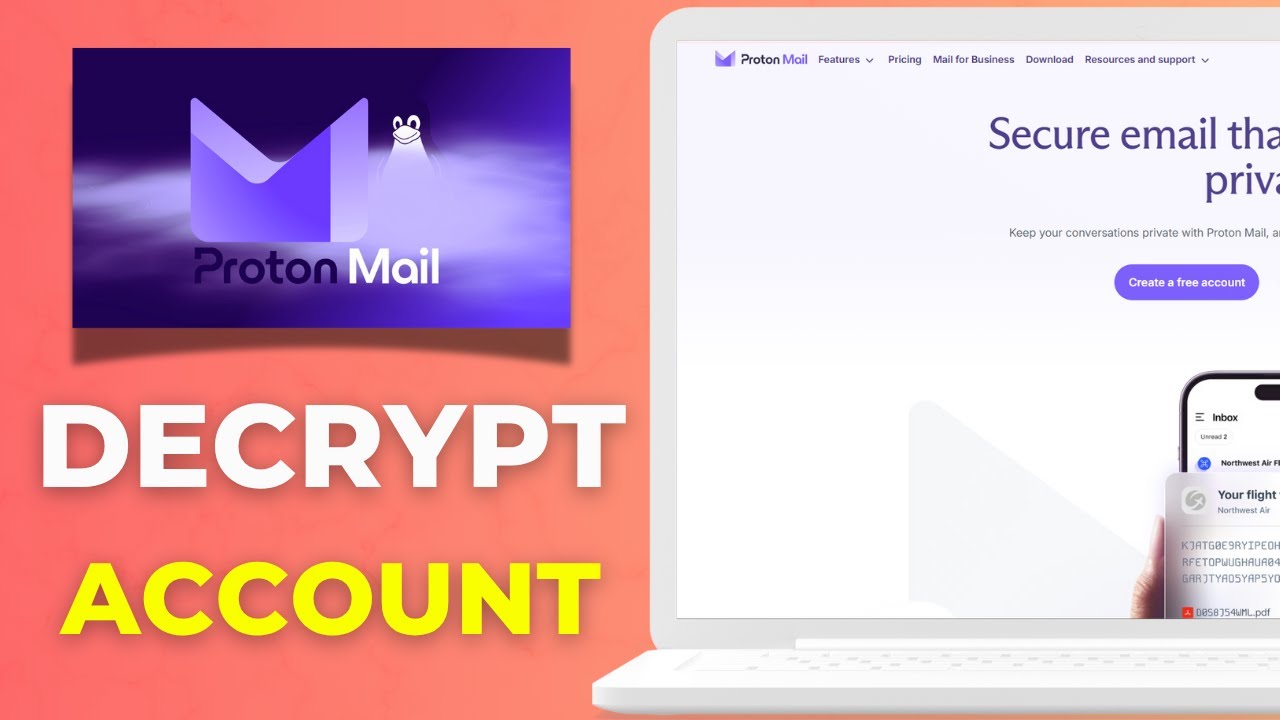 Как расшифровать отправленную почту на Proton Mail