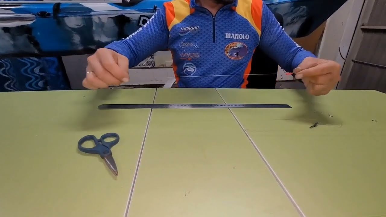 Chambel para pesca en kayak, embarcación y fondeo