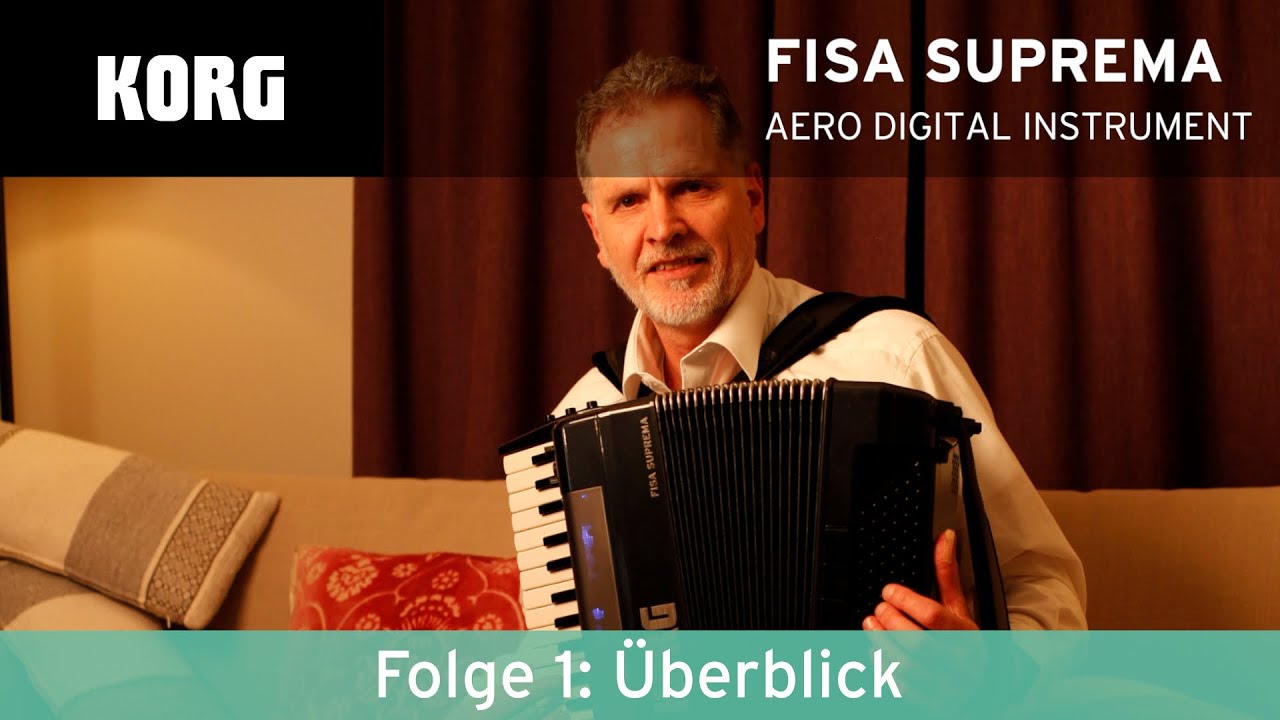 KORG FISA SUPREMA Digitalakkordeon – Überblick