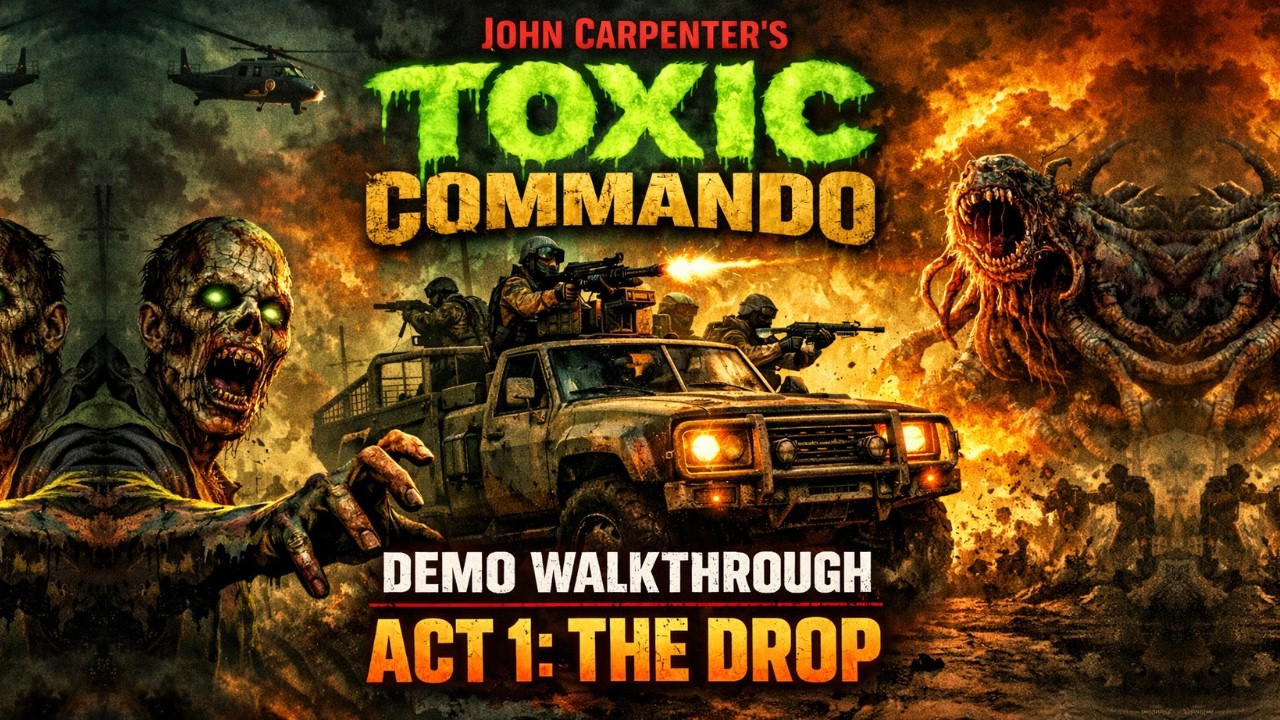 John Carpenter’s Toxic Commando Demo Walkthrough – Act 1: The Drop