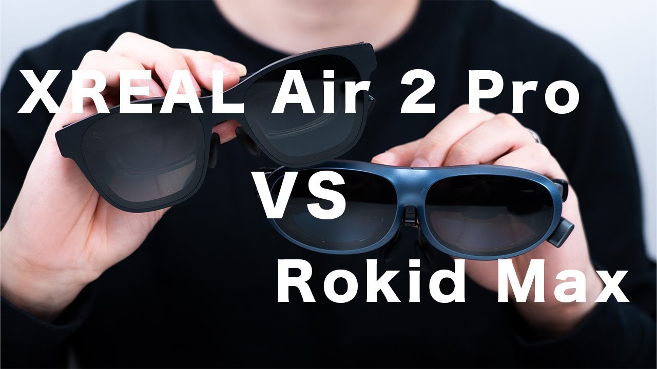 ARグラス人気メーカーの「XREAL Air 2 Pro」と「Rokid Max」を比較｜使い込んでわかった違いやおすすめポイントを解説